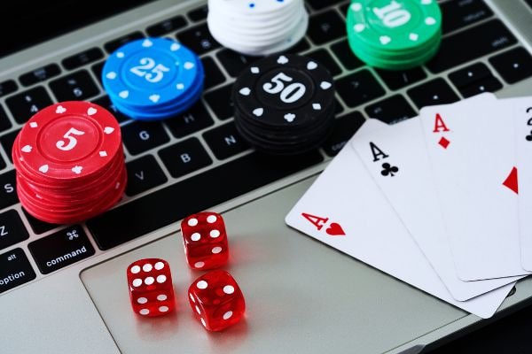 k8k casino-style game categories including slots and live dealer tables